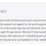Testimonial from Seller of villa in Parkinson, QLD