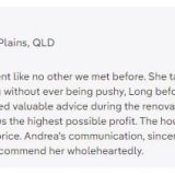 Testimonial from Seller of house in Browns Plains, QLD