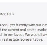 Testimonial from Seller of block of units in Algester, QLD